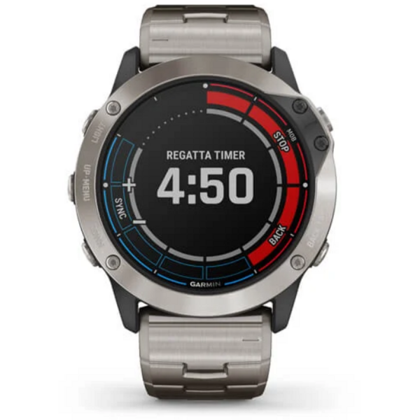 GARMIN CEAS QUATIX 6X SOLAR TITANIUM 51MM