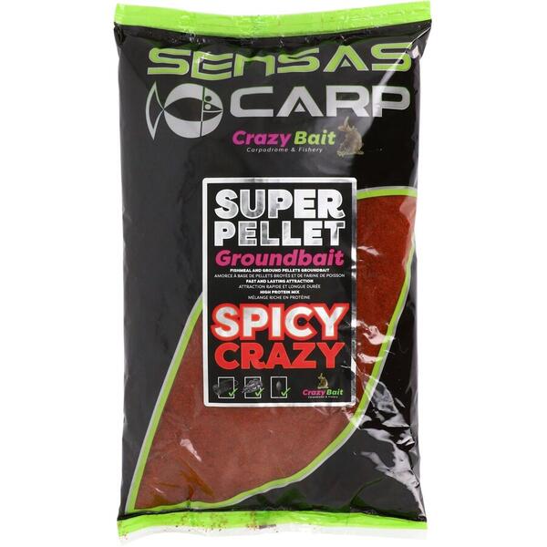 SENSAS NADA SUPER PELLET SPICY CRAZY 1KG