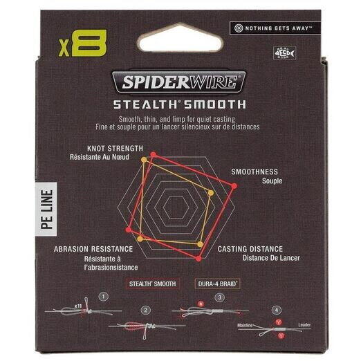 SPIDERWIRE FIR STEALTH 0,15MM/16,5KG/150M MOSS GREEN