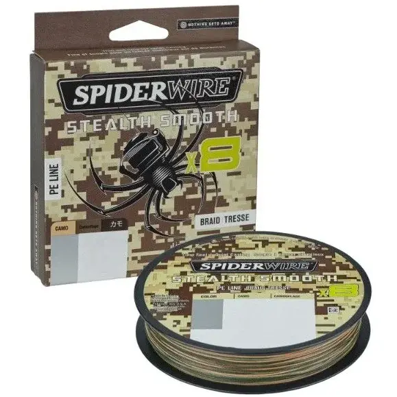 SPIDERWIRE FIR TEXTIL STEALTH SMOOTH 8 CAMO 011MM/10,3KG/150M