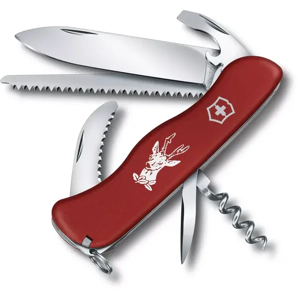 VICTORINOX BRICEAG MULTIFUNCTIONAL HUNTER ROSU