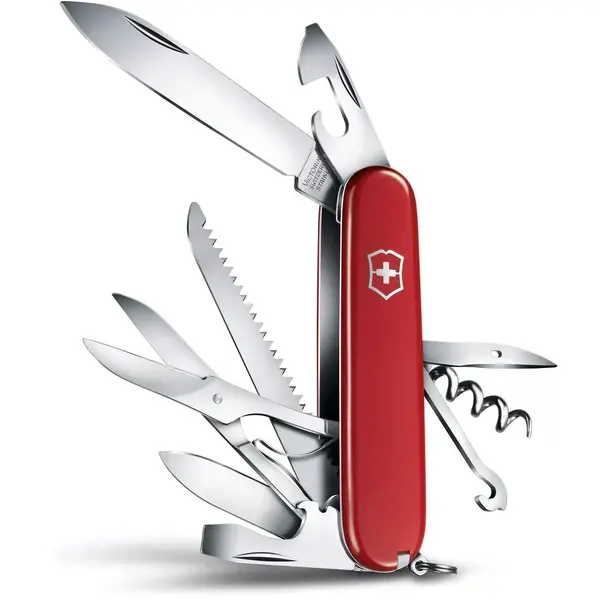 VICTORINOX BRICEAG MULTIFUNCTIONAL HUNTSMAN ROSU