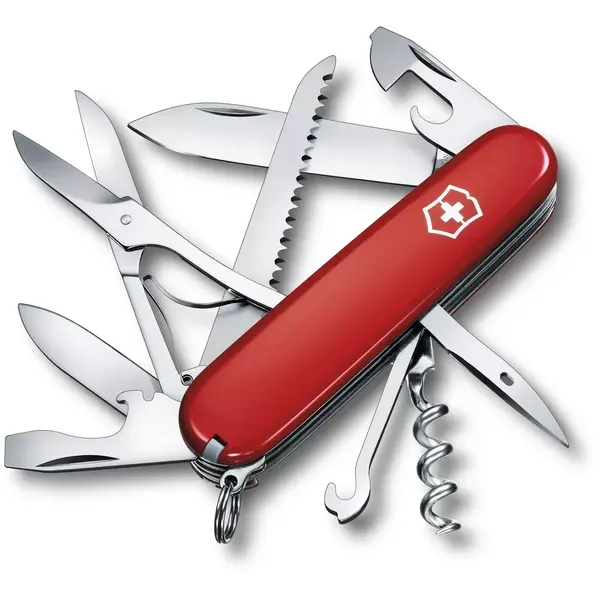 VICTORINOX BRICEAG MULTIFUNCTIONAL HUNTSMAN ROSU