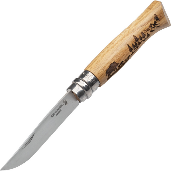 OPINEL BRICEAG ANIMALIA NR.8 INOX LAMA=85MM MISTRET