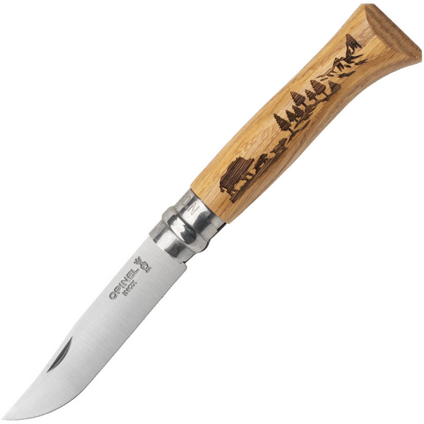 OPINEL BRICEAG ANIMALIA NR.8 INOX LAMA=85MM MISTRET