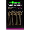 KORDA KICKER D-RIG BROWN 10BUC/PL MAR.XL