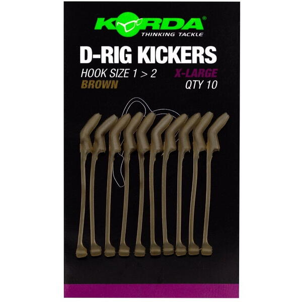 KORDA KICKER D-RIG BROWN 10BUC/PL MAR.XL