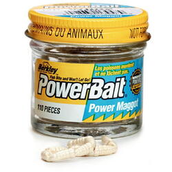 BERKLEY MOMEALA POWERBAIT MAGGOT WHITE