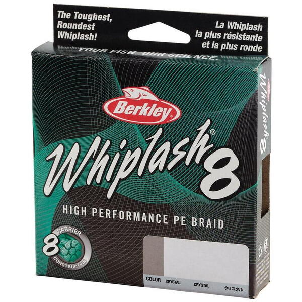 BERKLEY FIR TEXTIL  WHIPLASH 8 PE CRYSTAL 014MM/19,2KG/150M