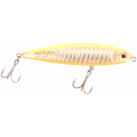 MUSTAD VOBLER VERTEBRATA TOPWATER 7,5CM/8G GOLD CHARTREUSE