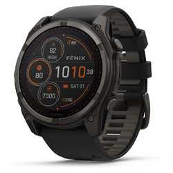 GARMIN CEAS FENIX 8 SOLAR SAPPHIRE CARBON GREY TI/BLACK 51MM EM