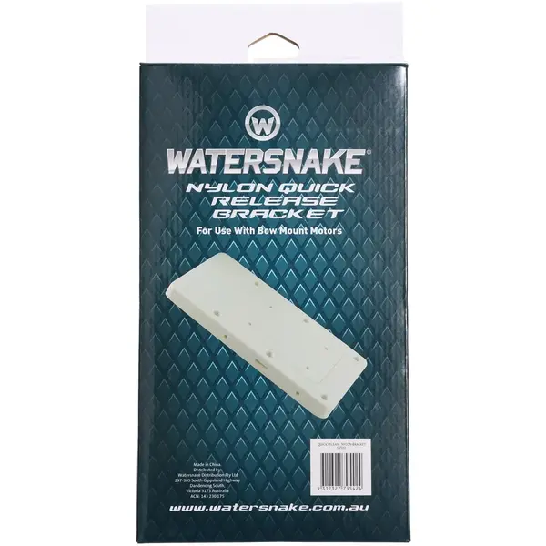 WATERSNAKE PLACA PLASTIC ALB PT MONTAJ RAPID MOTOR