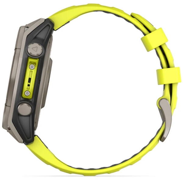 GARMIN CEAS FENIX 8 SOLAR SAPPHIRE YELLOW/GRAPHITE  47MM EMEA