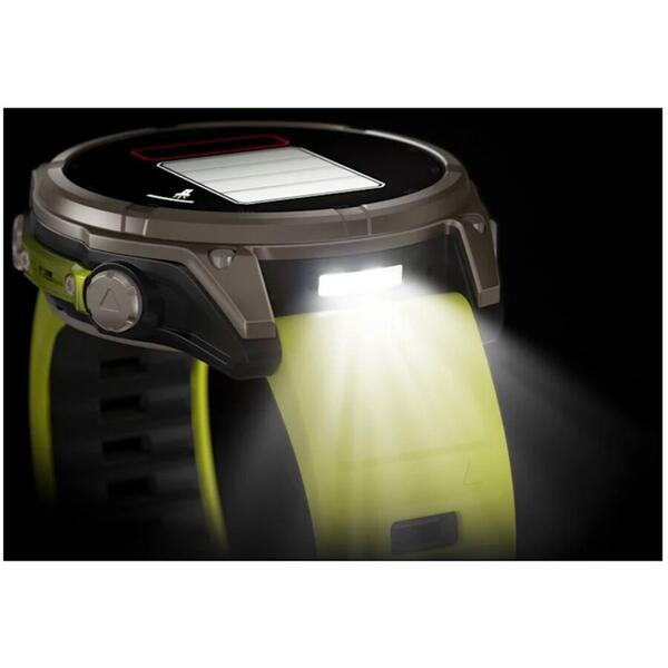 GARMIN CEAS FENIX 8 SOLAR SAPPHIRE YELLOW/GRAPHITE  47MM EMEA