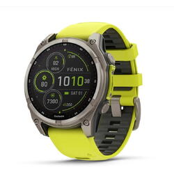 GARMIN CEAS FENIX 8 SOLAR SAPPHIRE YELLOW/GRAPHITE  47MM EMEA