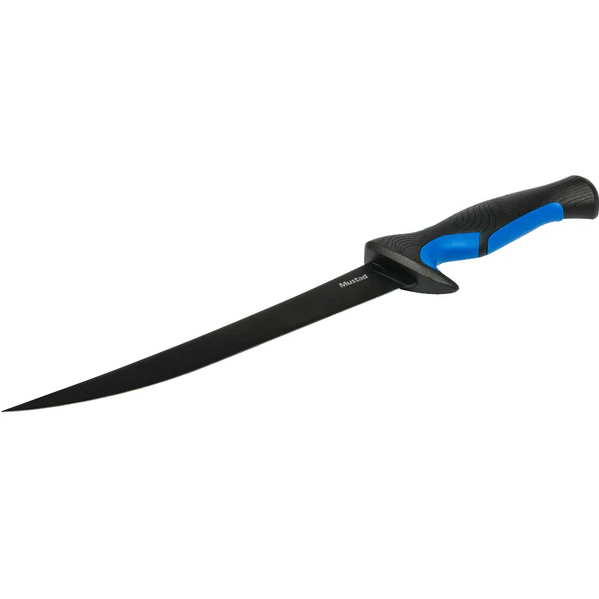 MUSTAD CUTIT PT.FILETAT LAMA TEFLONATA 23CM BLUE+TEACA