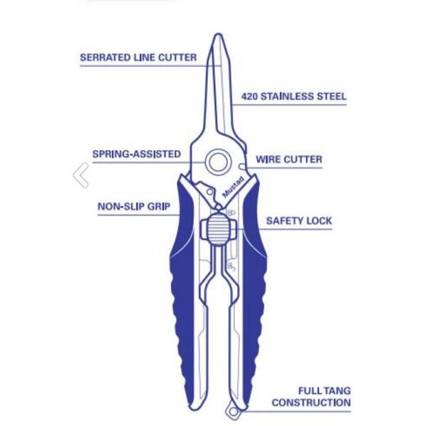 MUSTAD FOARFECA MULTI FUNCTION 14CM BLUE