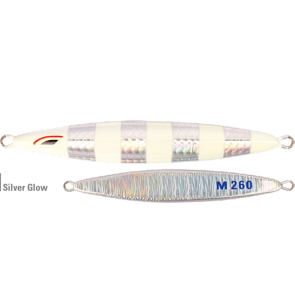 MUSTAD JIG MIROTIC SLOW SILVER GLOW 80G/8CM