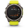 GARMIN CEAS FENIX 8 SOLAR SAPPHIRE YELLOW/GRAPHITE TI/BLACK 51MM EMEA