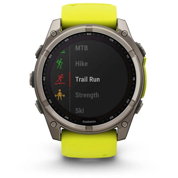 GARMIN CEAS FENIX 8 SOLAR SAPPHIRE YELLOW/GRAPHITE TI/BLACK 51MM EMEA