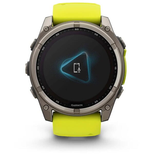 GARMIN CEAS FENIX 8 SOLAR SAPPHIRE YELLOW/GRAPHITE TI/BLACK 51MM EMEA