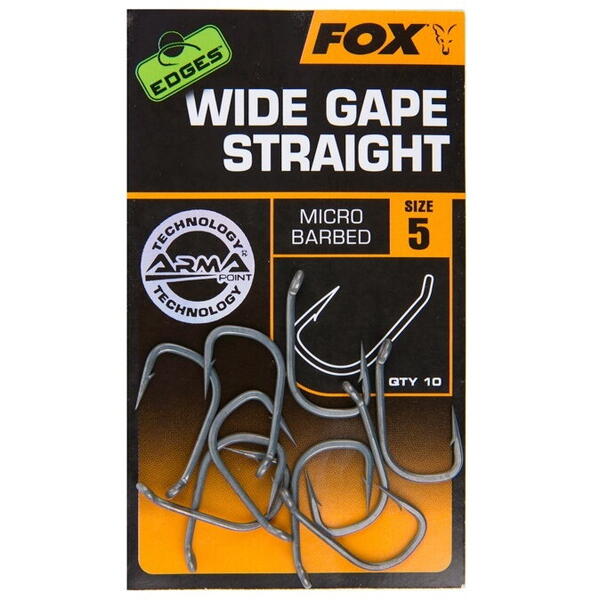 FOX CARLIG ARMAPOINT WIDE GAPE  STRAIGHT NR.5/10BUC