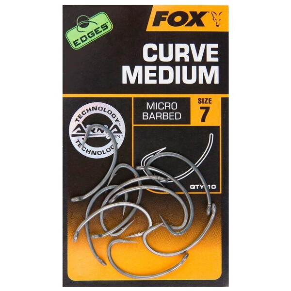 FOX CARLIG EDGES CURVE MEDIUM NR.4/10BUC