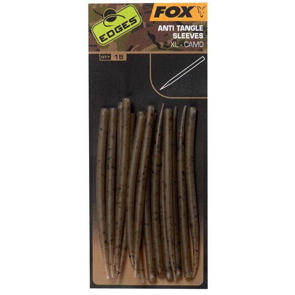 FOX ANTI TANGLE EDGES SLEEVES CAMO MAR.XL 15BUC/PL