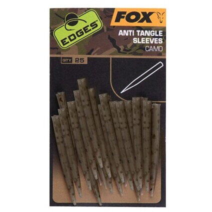 FOX ANTI TANGLE EDGES SLEEVES CAMO STANDARD 25BUC/PL