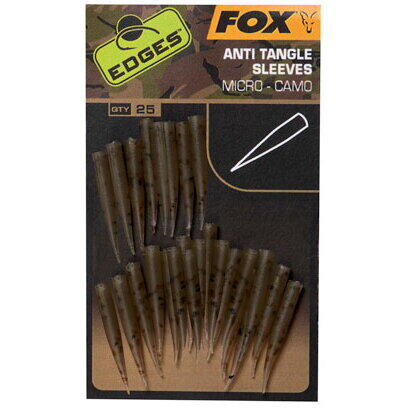 FOX ANTI TANGLE EDGES SLEEVES CAMO MICRO 25BUC/PL