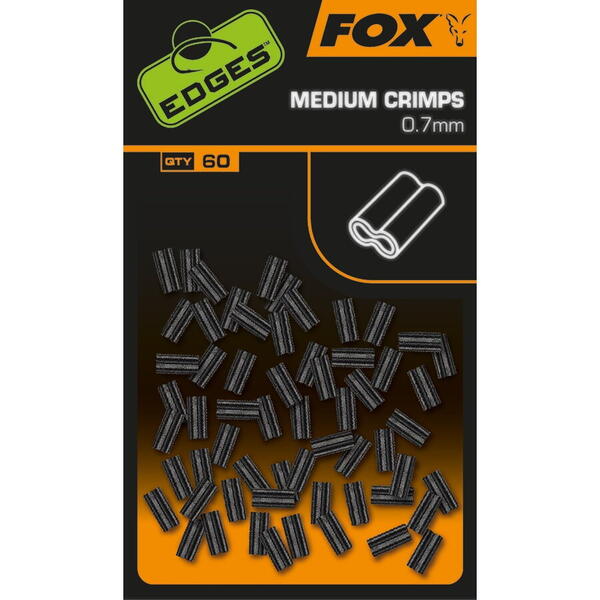 FOX BRIDE DUBLU PT MONTURI EDGES CRIMPS 0,7MM 60BUC/PL