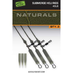 MONTURA EDGES NATURALS SUBMERGE HELI RIGS 40LB 3BUC/SET