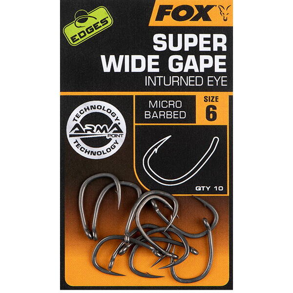 FOX EDGES ARMAPOINT SUPER WIDE GAPE NR.2/10BUC