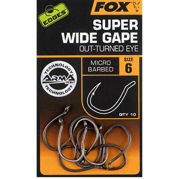 FOX EDGES ARMAPOINT SUPER WIDE GAPE NR.2/10BUC