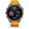 GARMIN CEAS FENIX 8 AMOLED SAPPHIRE SPARK ORANGE/GRAPHITE TI/BARE 47MM EMEA