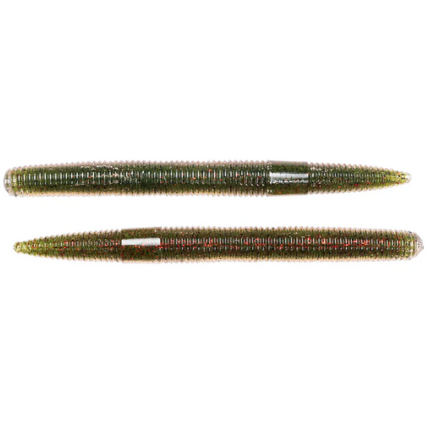 LIVE TARGET STICK WORM 12,5CM/12,7G GREEN/RED 8BUC/PL