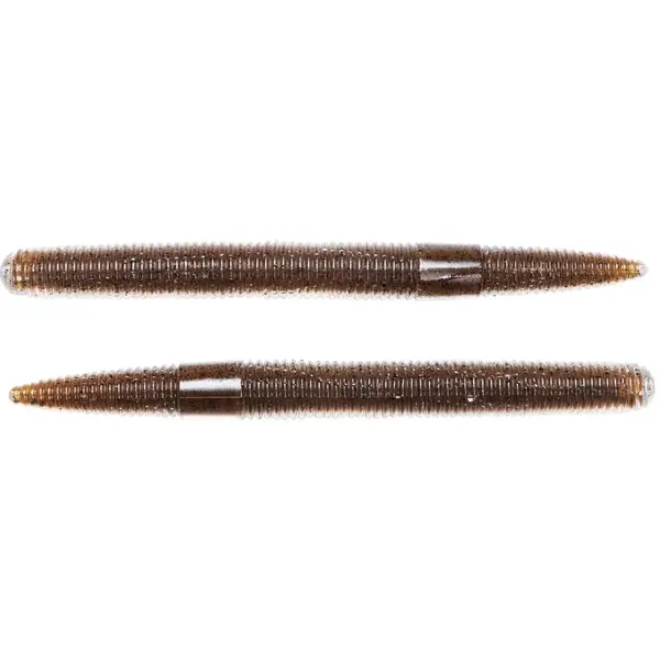 LIVE TARGET STICK WORM 7,6CM/7,6G BROWN/BLACK 10BUC/PL