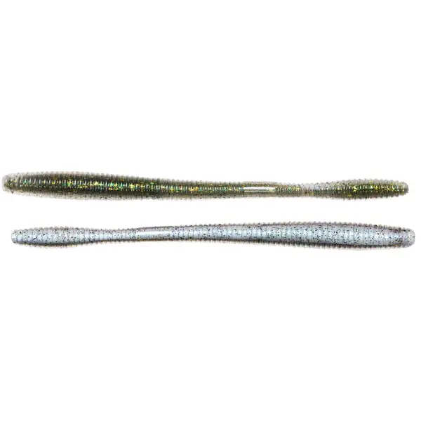 LIVE TARGET STRAIGHT WORM 14CM/14G GREEN/PEARL 10BUC/PL