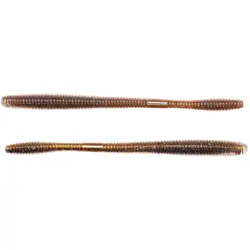 LIVE TARGET STRAIGHT WORM 14CM/14G BROWN/BLACK 10BUC/PL