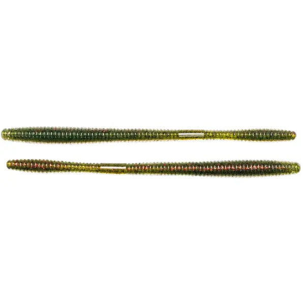 LIVE TARGET STRAIGHT WORM 14CM/14G GREEN/RED 10BUC/PL