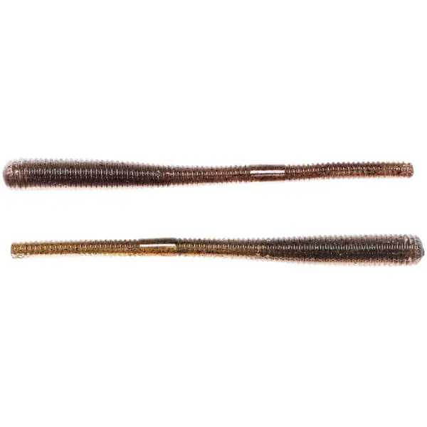 LIVE TARGET FINESSE WORM 11,4CM/11,4G BROWN/BLACK 10BUC/PL