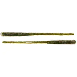 LIVE TARGET FINESSE WORM 11,4CM/11,4G GREEN/RED 10BUC/PL