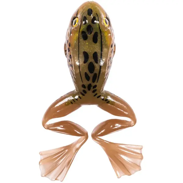 LIVE TARGET FREESTYLE FROG UNRIGGED 7,5CM TAN/BROWN