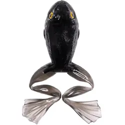 FREESTYLE FROG UNRIGGED 6CM BLACK/BLACK 3BUC/PL