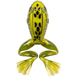 FREESTYLE FROG UNRIGGED 5CM MOSS/YELLOW 4BUC/PL