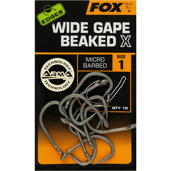 FOX CARLIG EDGES WIDE GAPE  BEAKED X NR.4/10BUC