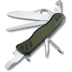 BRICEAG MULTIFUNCTIONAL SWISS SOLDIERS KNIFE 08 VERDE/NEGRU