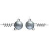 DAIWA JIG PROREX ROUND SCREW-IN HEADS LEAD FREE 7G/3BUC/PL