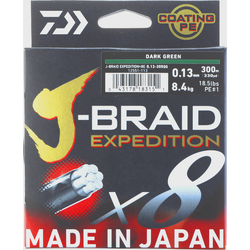 J-BRAID EXPEDITION X8E 006MM/5,20KG/150M VERDE