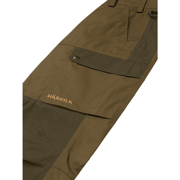 HARKILA PANTALON ASMUND DARK OLIVE/WILLOW GREEN MAR.54